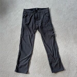 Prana Men's Black Stretch Zion 5 Pocket Slim Pant